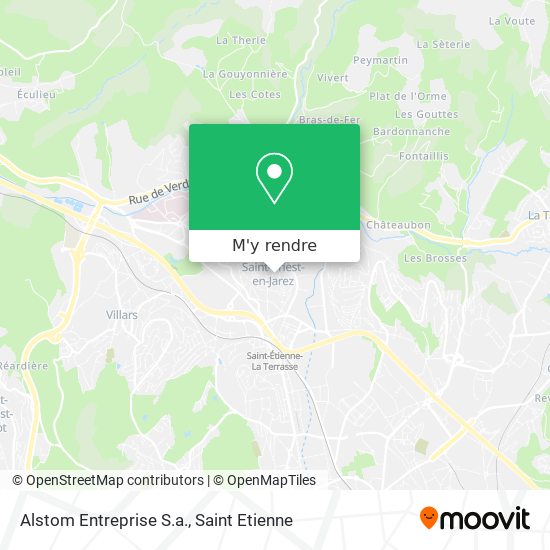 Alstom Entreprise S.a. plan