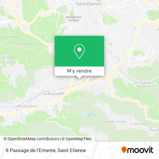 8 Passage de l'Entente plan