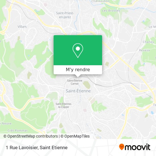 1 Rue Lavoisier plan