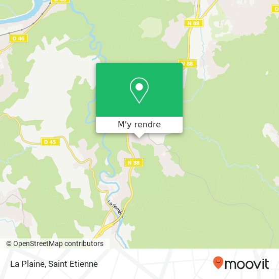 La Plaine plan