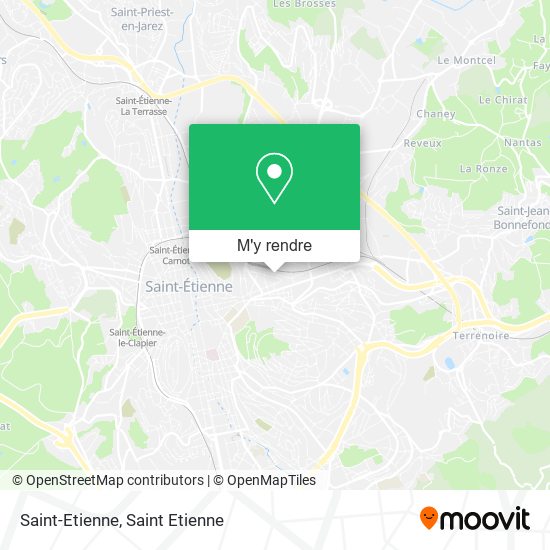 Saint-Etienne plan