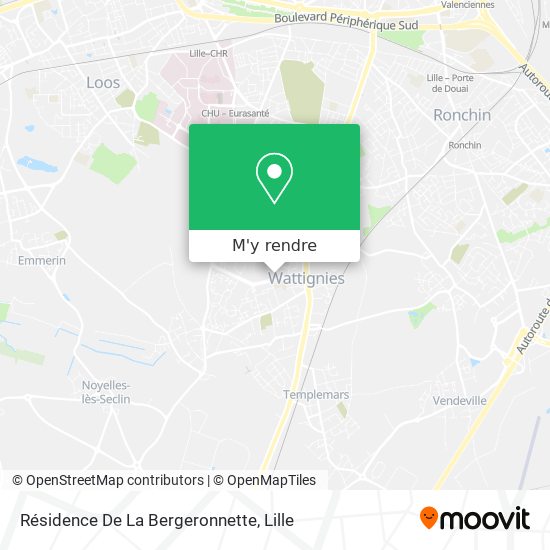 Résidence De La Bergeronnette plan
