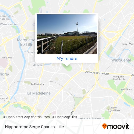 Hippodrome Serge Charles plan