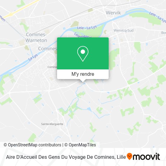 Aire D'Accueil Des Gens Du Voyage plan