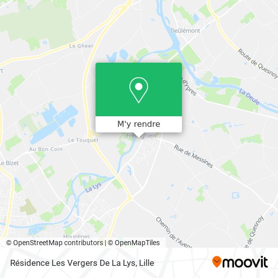 Résidence Les Vergers De La Lys plan