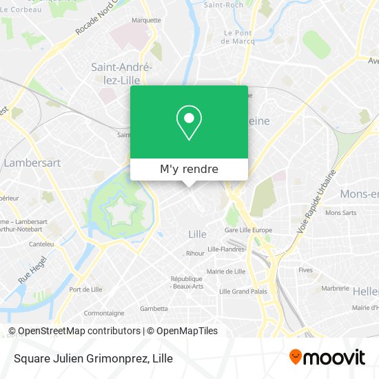 Square Julien Grimonprez plan