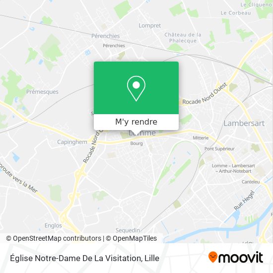 Église Notre-Dame De La Visitation plan