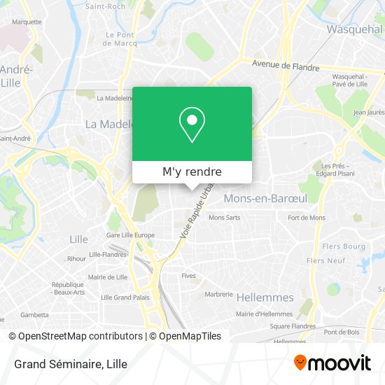 Grand Séminaire plan