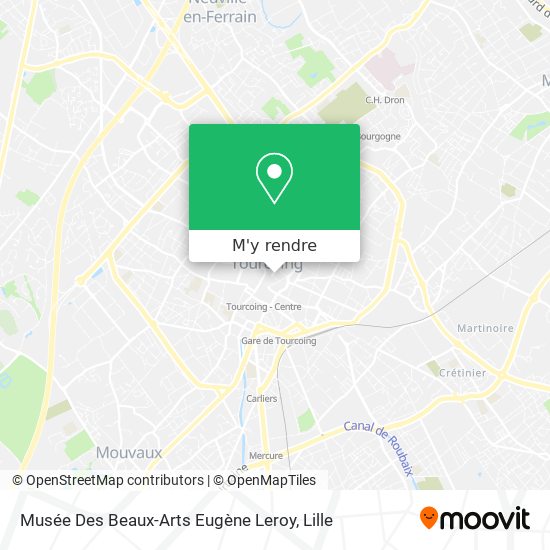 Musée Des Beaux-Arts Eugène Leroy plan