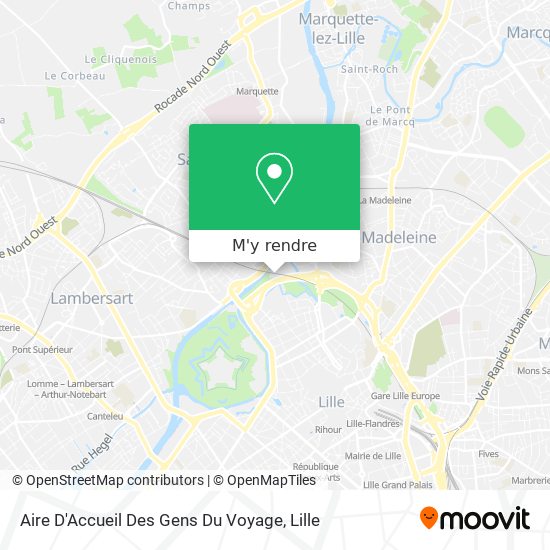 Aire D'Accueil Des Gens Du Voyage plan