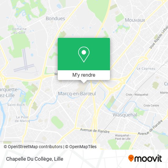 Chapelle Du Collège plan