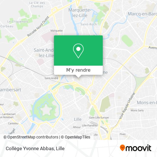 Collège Yvonne Abbas plan