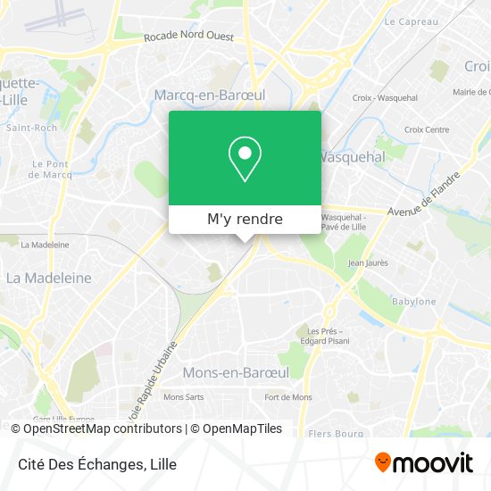 Cité Des Échanges plan