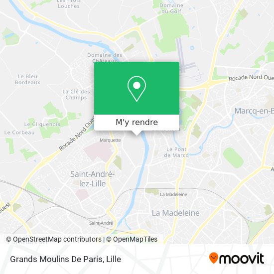 Grands Moulins De Paris plan