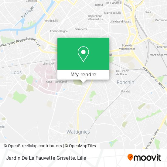 Jardin De La Fauvette Grisette plan