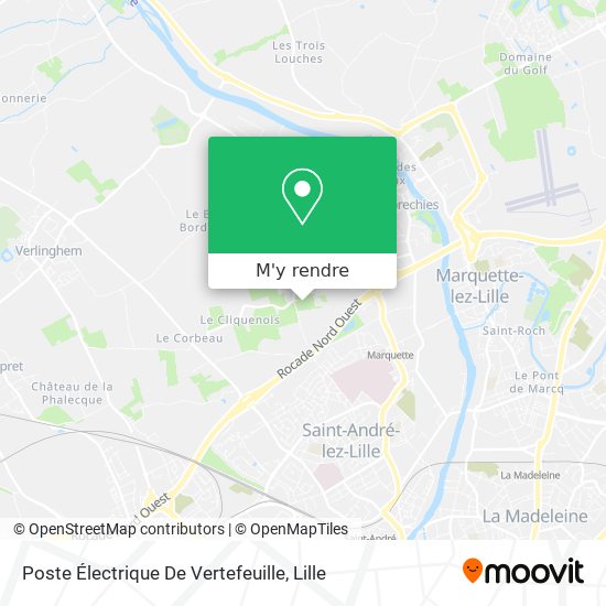 Poste Électrique De Vertefeuille plan