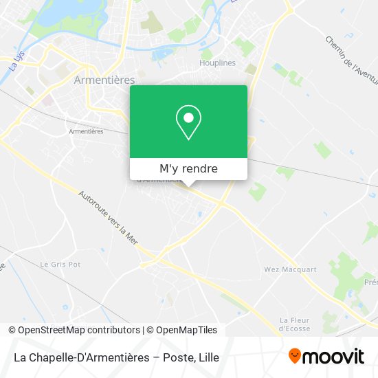 La Chapelle-D'Armentières – Poste plan