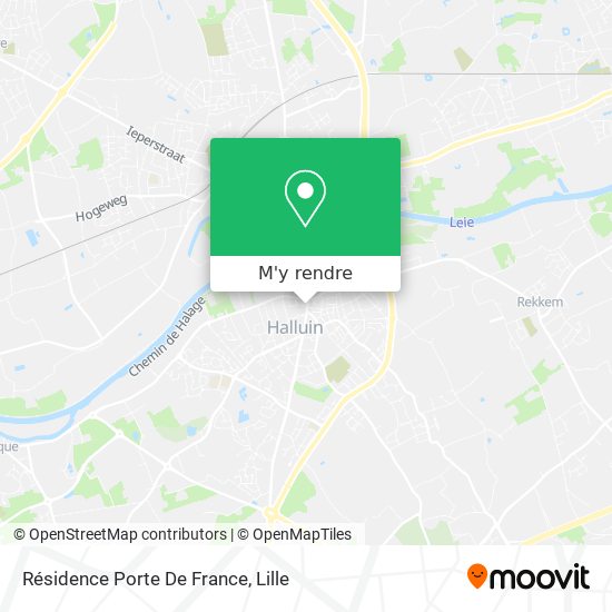 Résidence Porte De France plan
