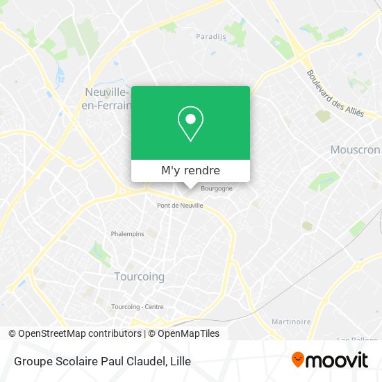 Groupe Scolaire Paul Claudel plan