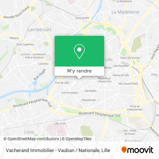 Vacherand Immobilier - Vauban / Nationale plan