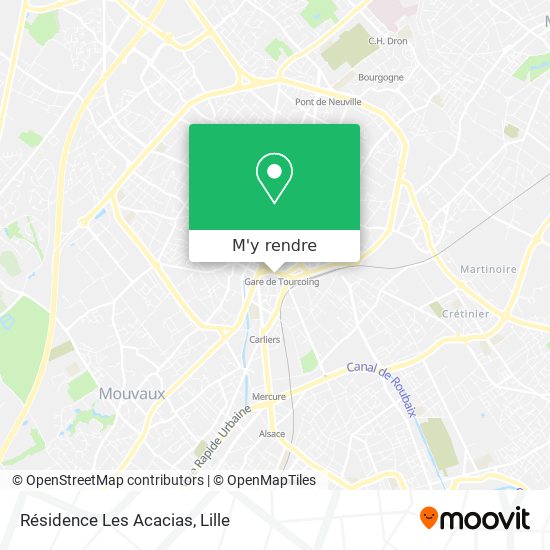 Résidence Les Acacias plan