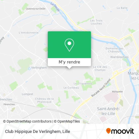 Club Hippique De Verlinghem plan