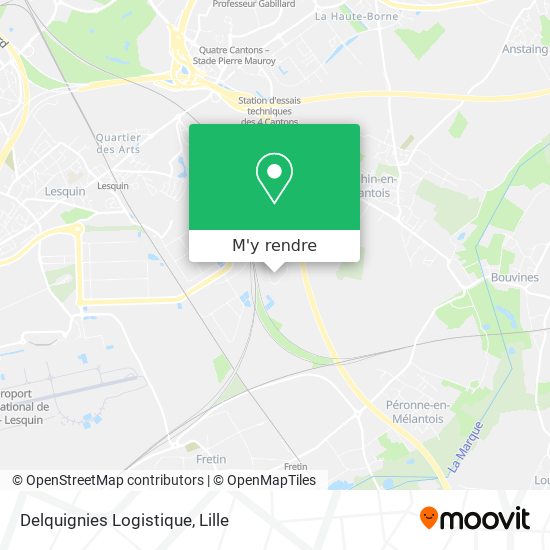 Delquignies Logistique plan
