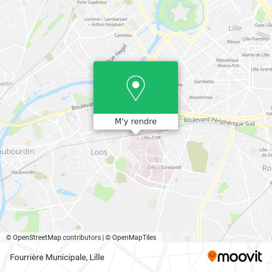 Fourrière Municipale plan