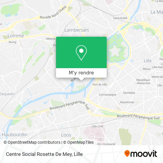 Centre Social Rosette De Mey plan