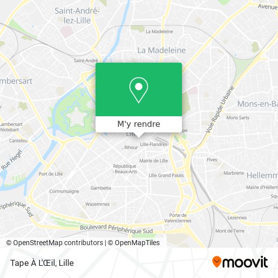 Tape À L'Œil plan