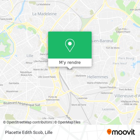 Placette Edith Scob plan