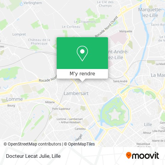 Docteur Lecat Julie plan