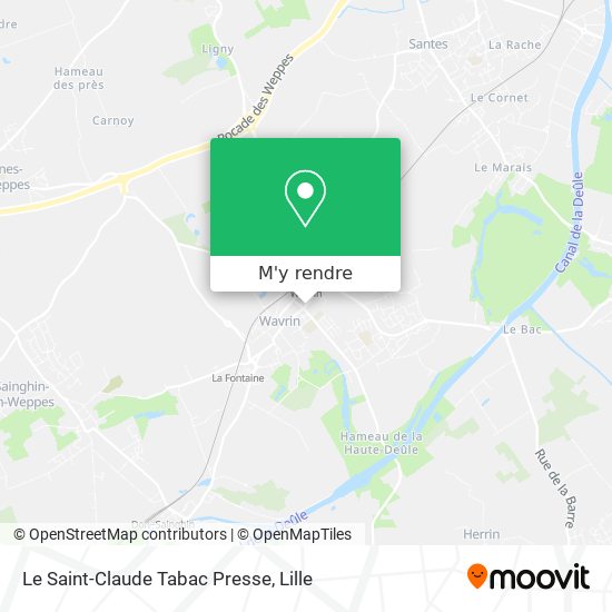 Le Saint-Claude Tabac Presse plan