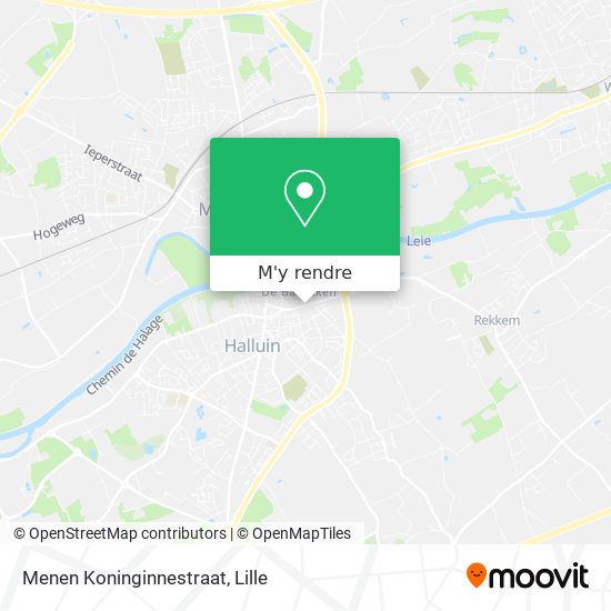 Menen Koninginnestraat plan