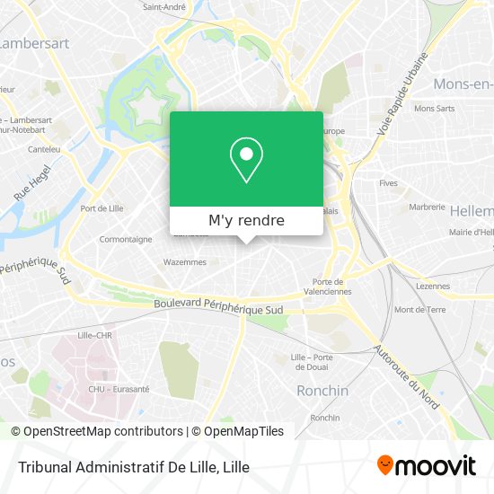 Tribunal Administratif De Lille plan