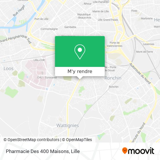 Pharmacie Des 400 Maisons plan