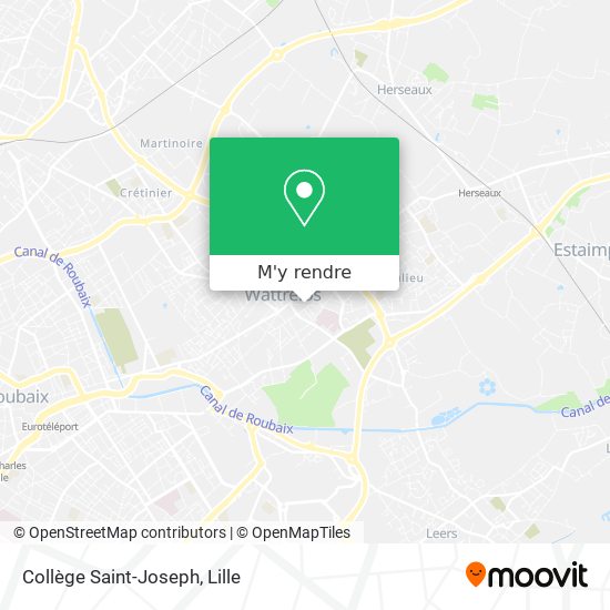 Collège Saint-Joseph plan