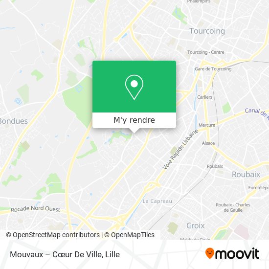 Mouvaux – Cœur De Ville plan