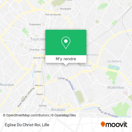 Église Du Christ-Roi plan