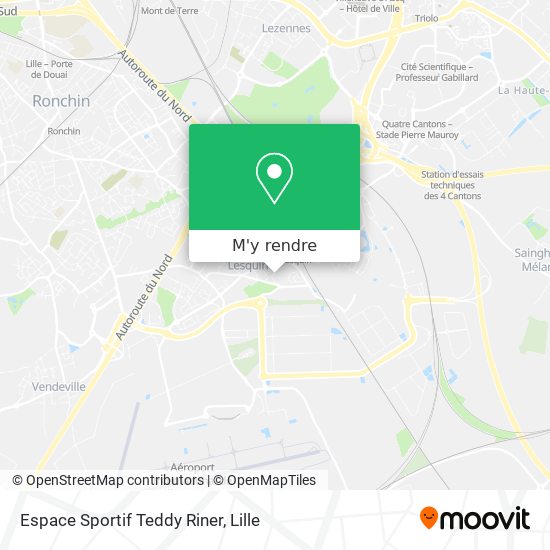 Espace Sportif Teddy Riner plan