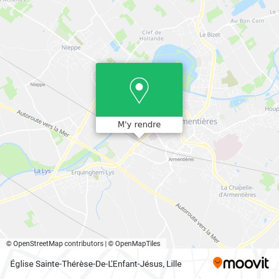 Église Sainte-Thérèse-De-L'Enfant-Jésus plan