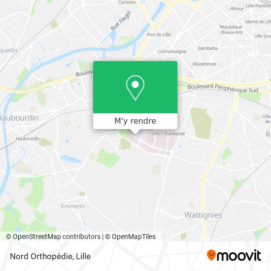 Nord Orthopédie plan