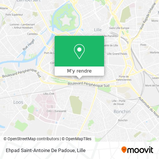 Ehpad Saint-Antoine De Padoue plan