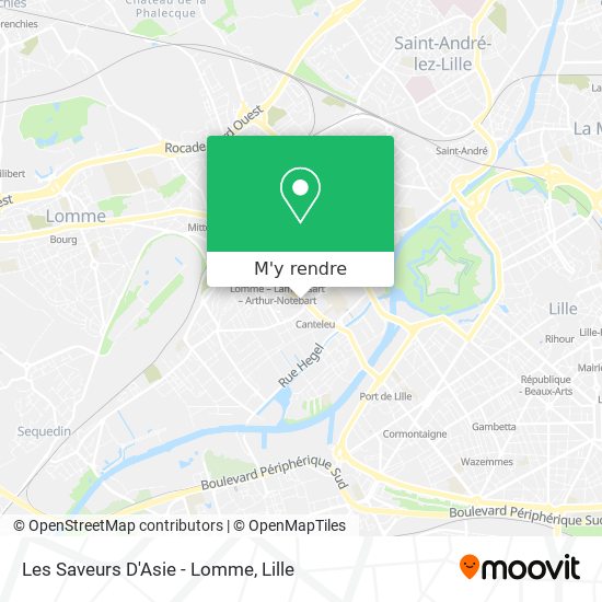 Les Saveurs D'Asie - Lomme plan