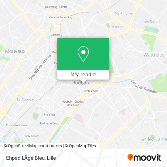Ehpad L'Âge Bleu plan