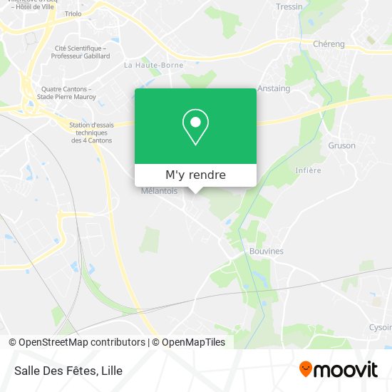 Salle Des Fêtes plan