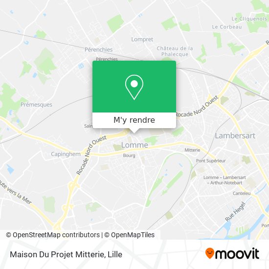 Maison Du Projet Mitterie plan