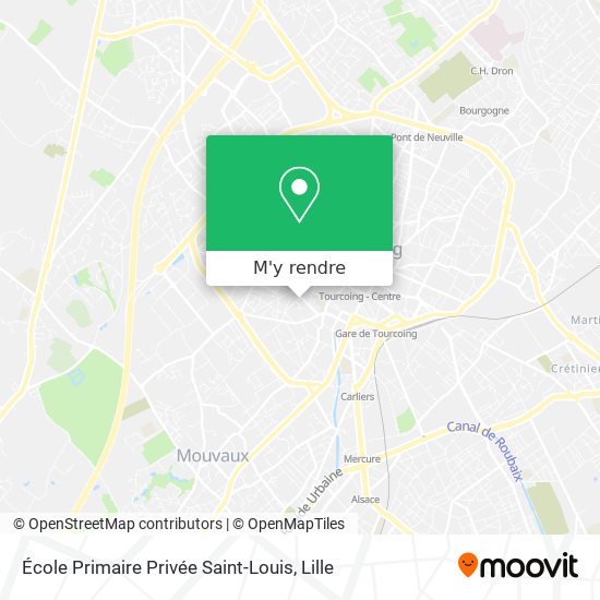 École Primaire Privée Saint-Louis plan