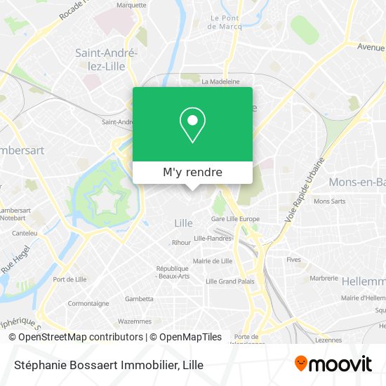 Stéphanie Bossaert Immobilier plan