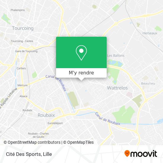 Cité Des Sports plan